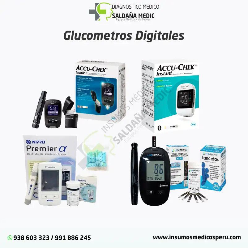 Glucómetros Digitales