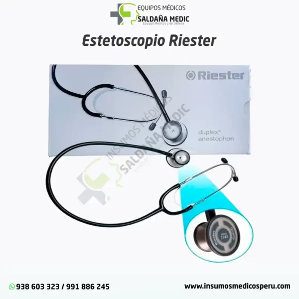 Estetoscopio Riester – Equipos Médicos Económicos Perú