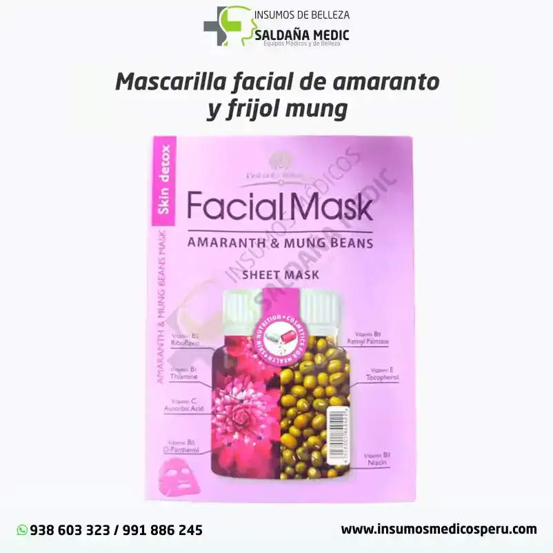 Mascarilla Facial de Amaranto